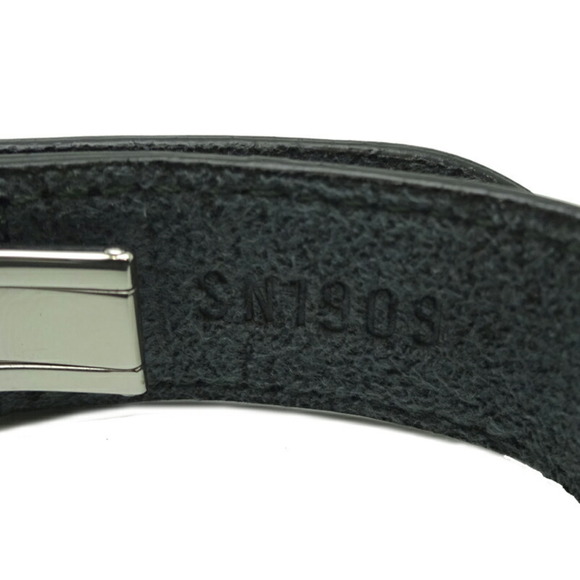 LOUIS VUITTON Brasserie Vou Good Luck Women's Bracelet M64447 Leather Noir [Blac - Picture 7 of 9